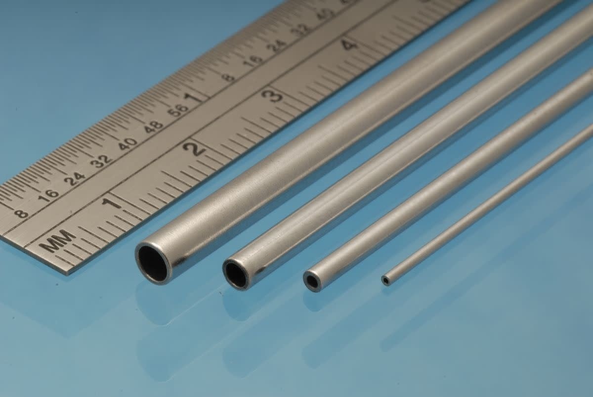 AT2M Aluminium Tube 2 x 0.45 mm x 305mm 4 piece