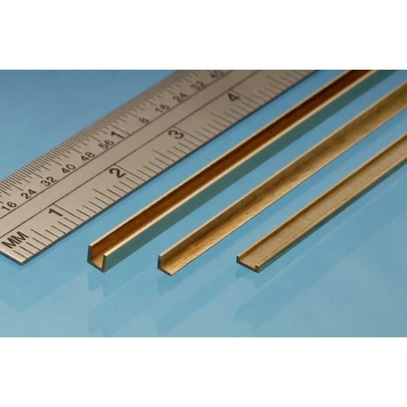 A1 Brass Angle 1 x 1 mm x 305mm 1 piece