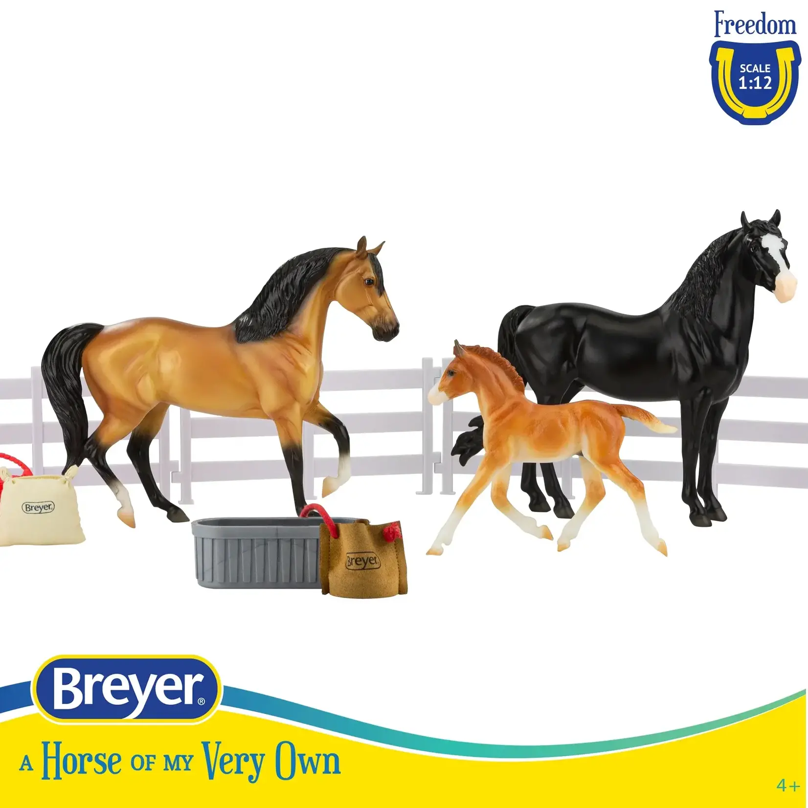 Breyer 5490 Spanish Mustang Family 1:12