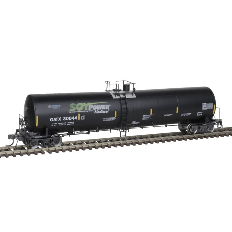 20006897 HO Trinity 25,500 Gallon Tank Cars GATX Soy Power 3-Pack #30839, 30844, 30852