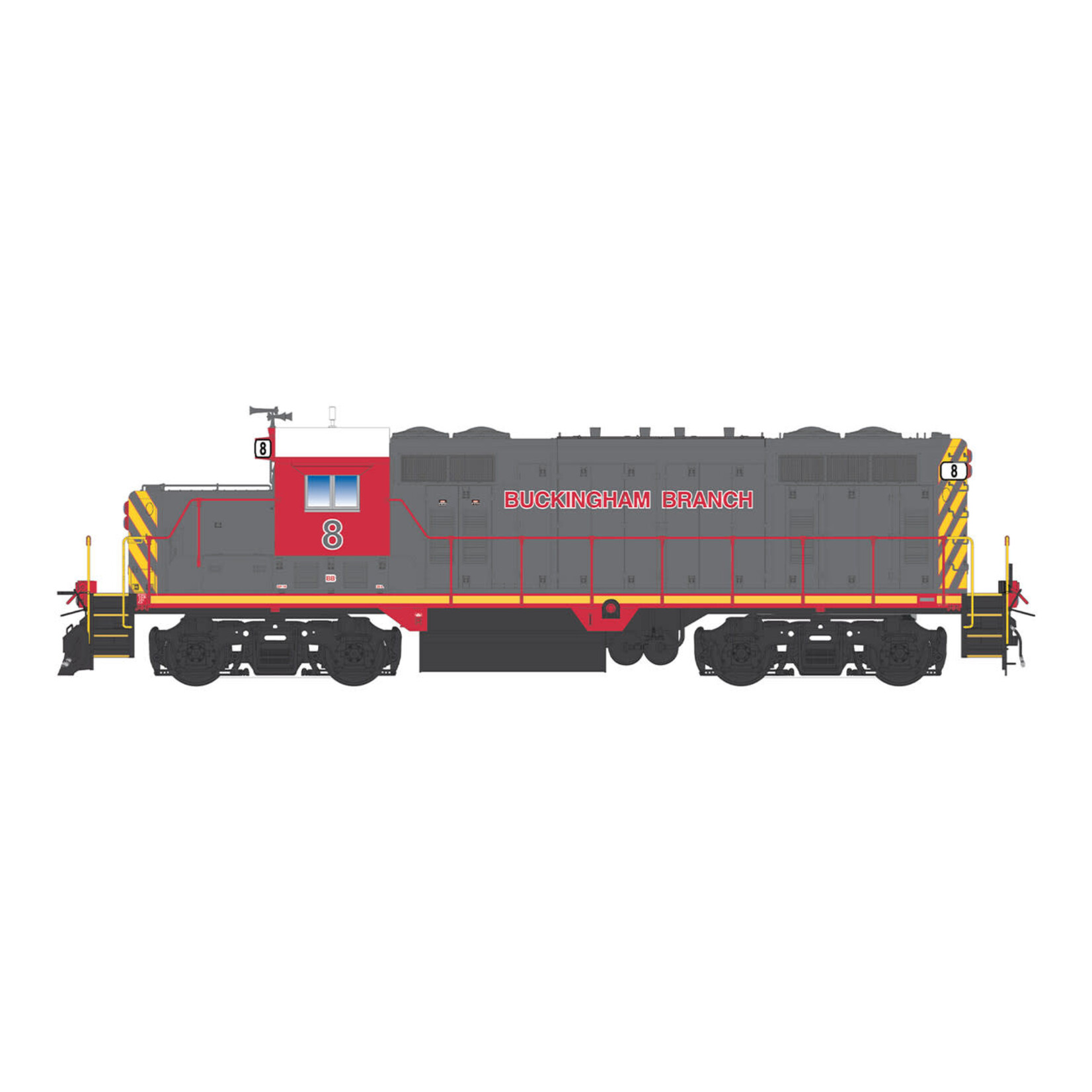 InterMountain 49837-02 HO GP16 Locomotive - Buckingham Branch RR DCC 3