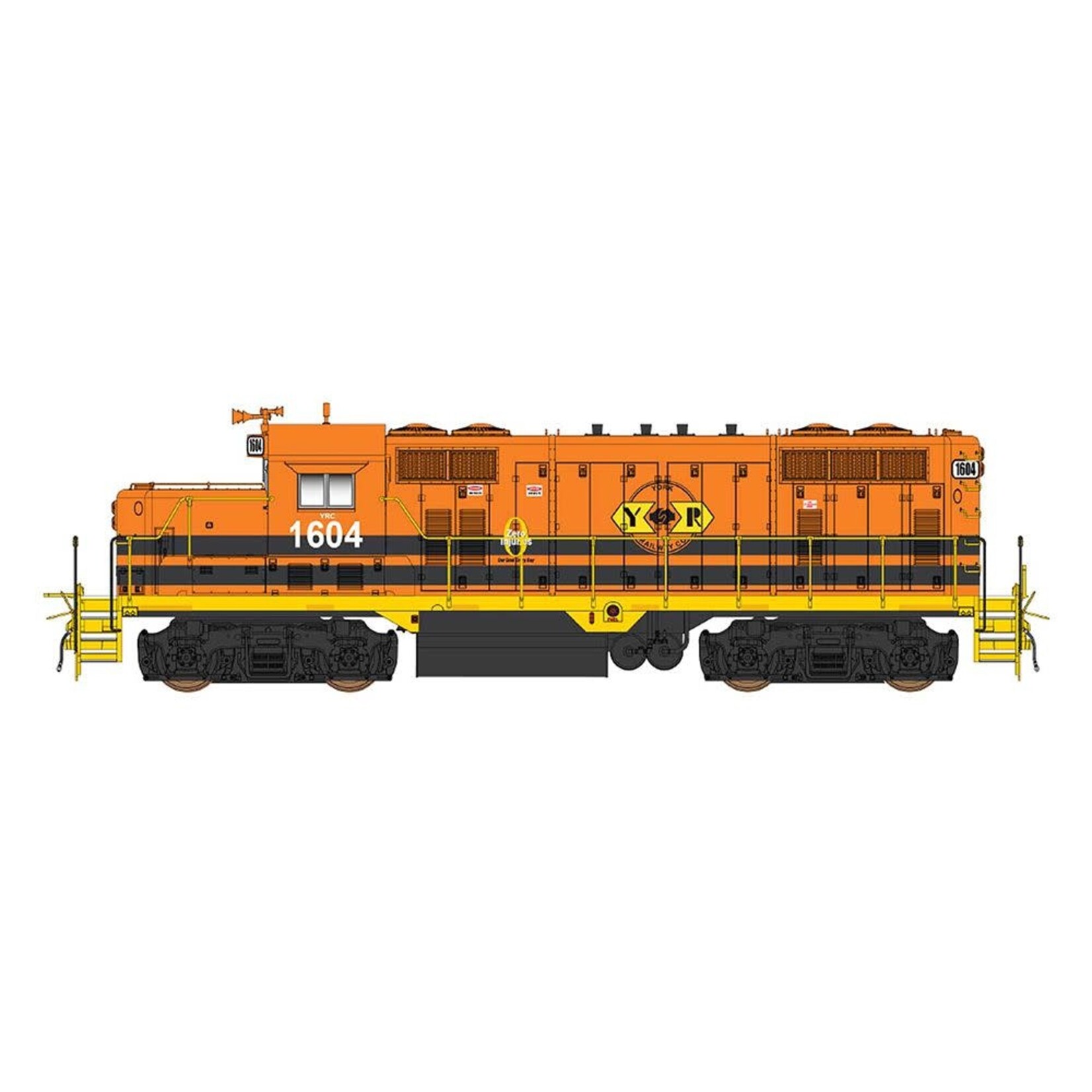 InterMountain 49830-03 HO GP16 Locomotive - Genesse & Wyoming York RR DCC 1606