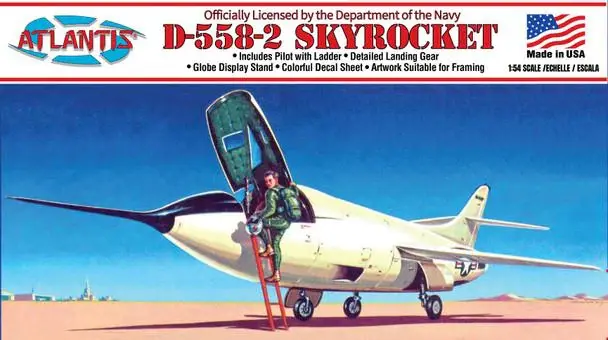 213 1/54 D-558-2 Skyrocket with Swivel Stand