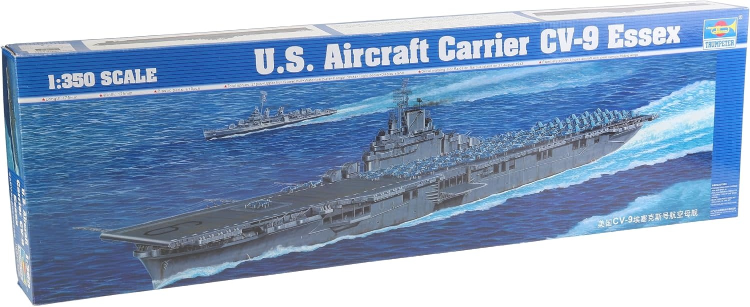 5602 1/350 USS Essex CV9 Aircraft Carrier