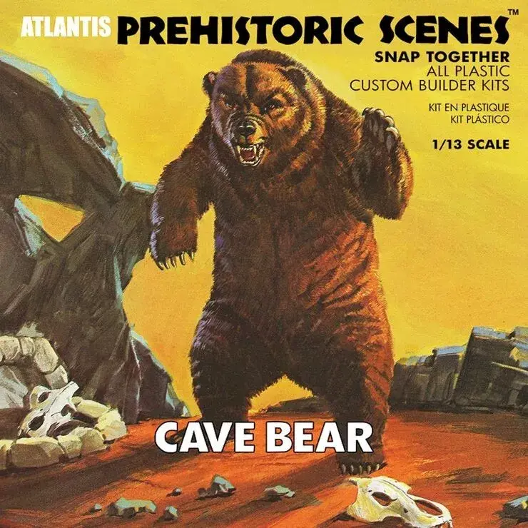 738 1/13 Prehistoric Cave Bear (Snap)