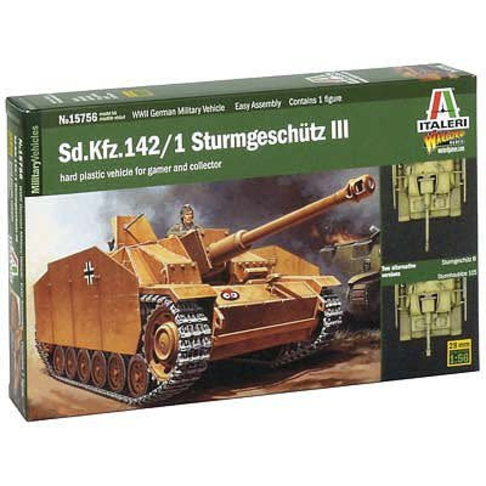 Italeri 15756 Sd.Kfz.142 Sturmgeschutz III Tank