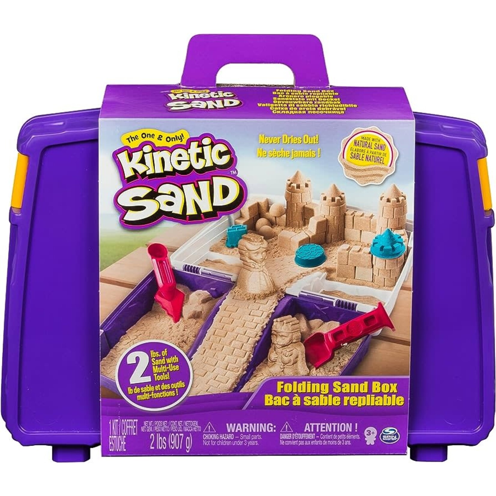 Kinetic Sand 6026980 Folding Sand Box