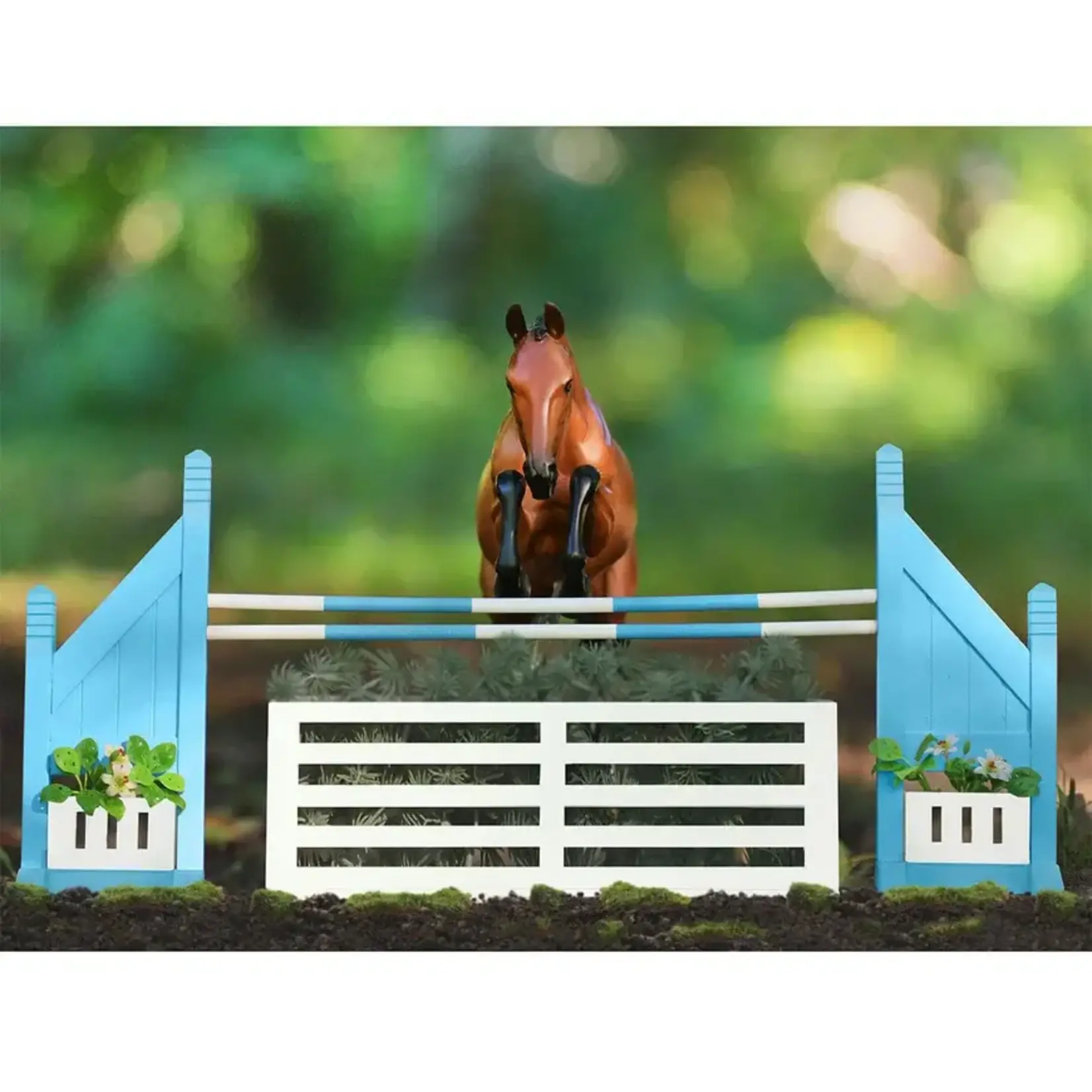 Breyer 2080 Brush Box Jump 1:9