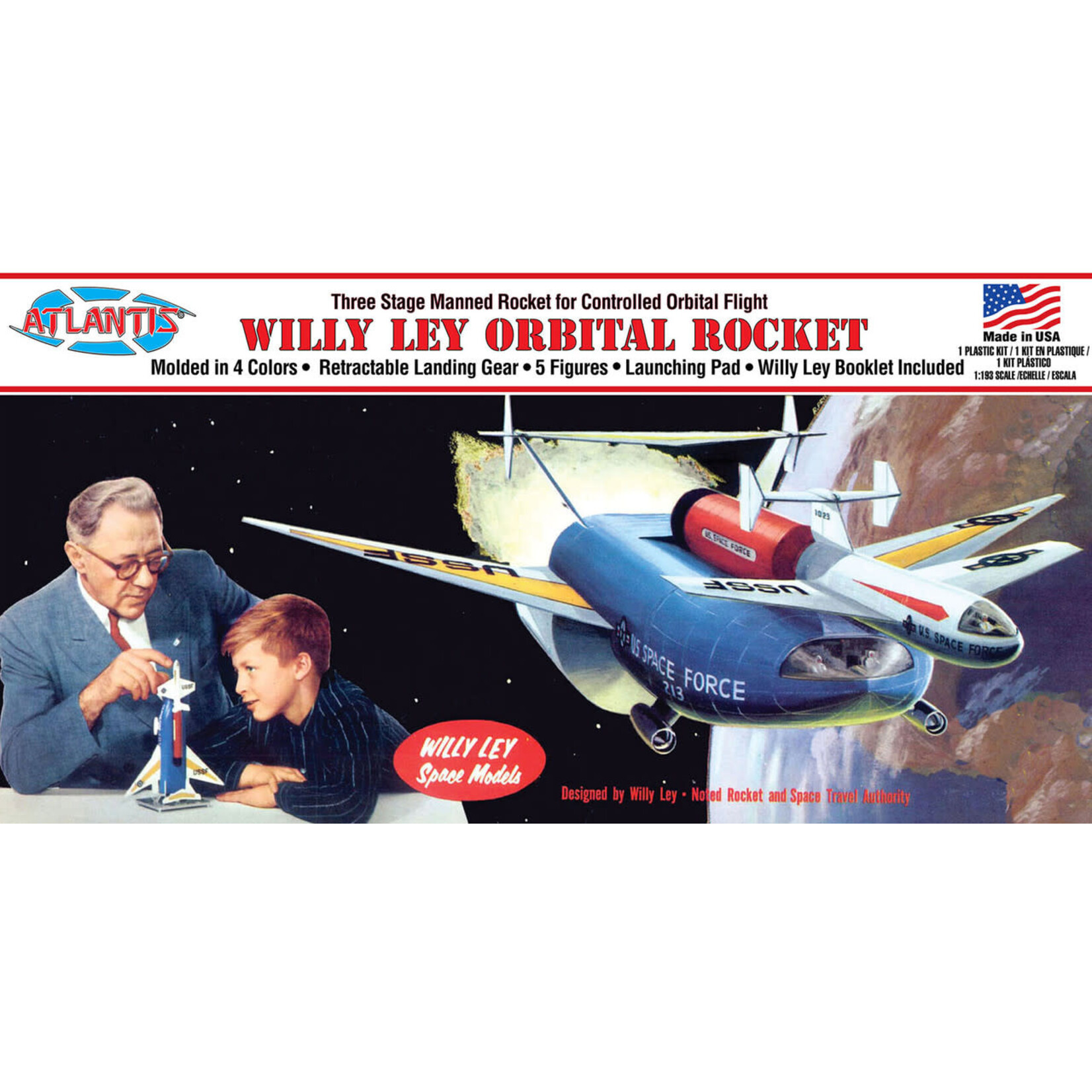 Atlantis 46 Willy Ley Orbital Rocket