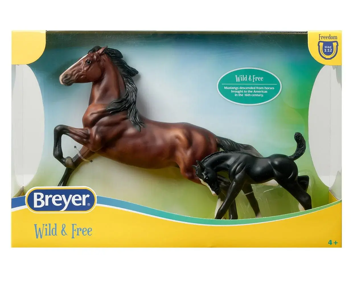 62227 Wild & Free Horse & Foal 1:12