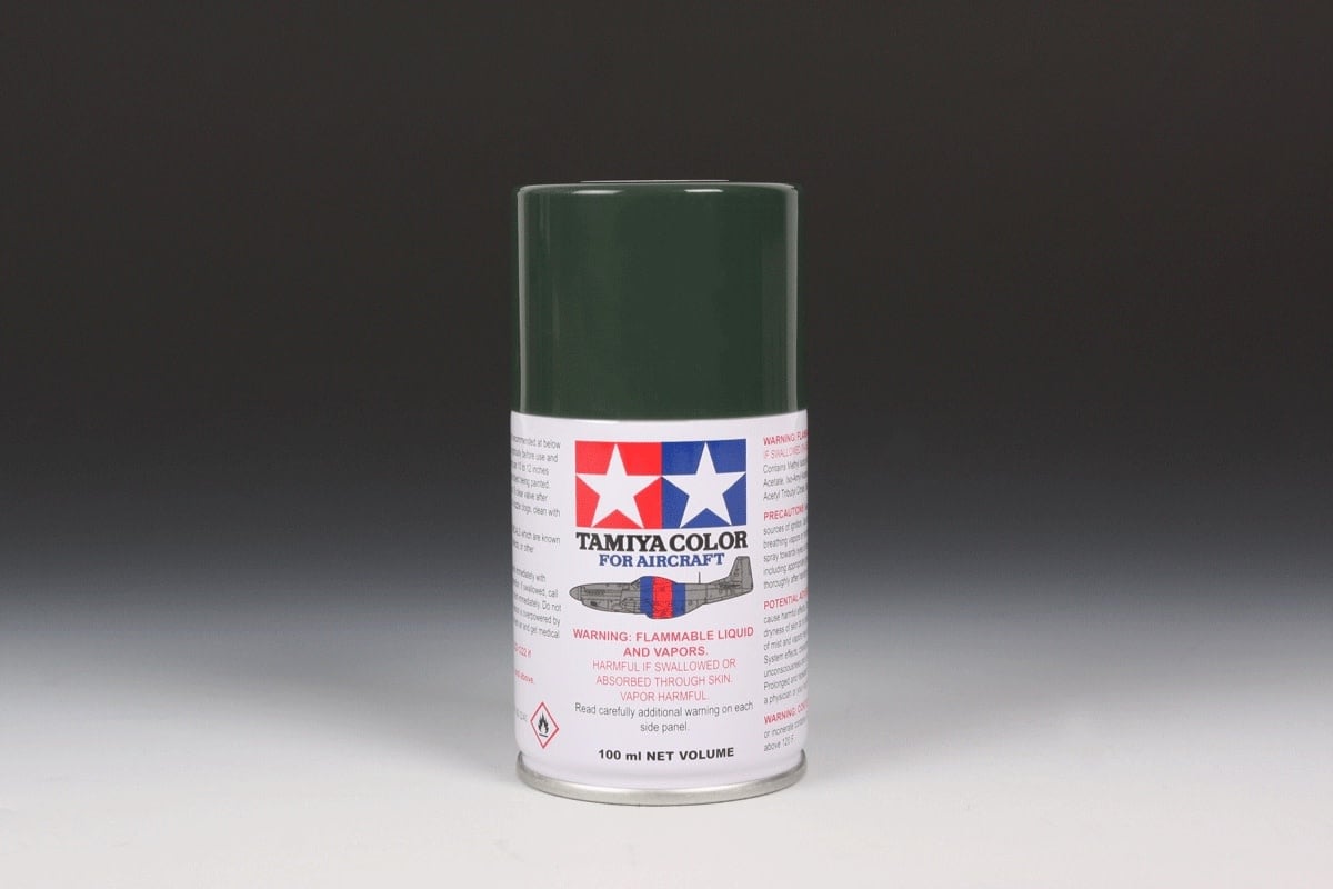 86524 AS24 Dark Green Acrylic Aircraft 100ml Spray Paint