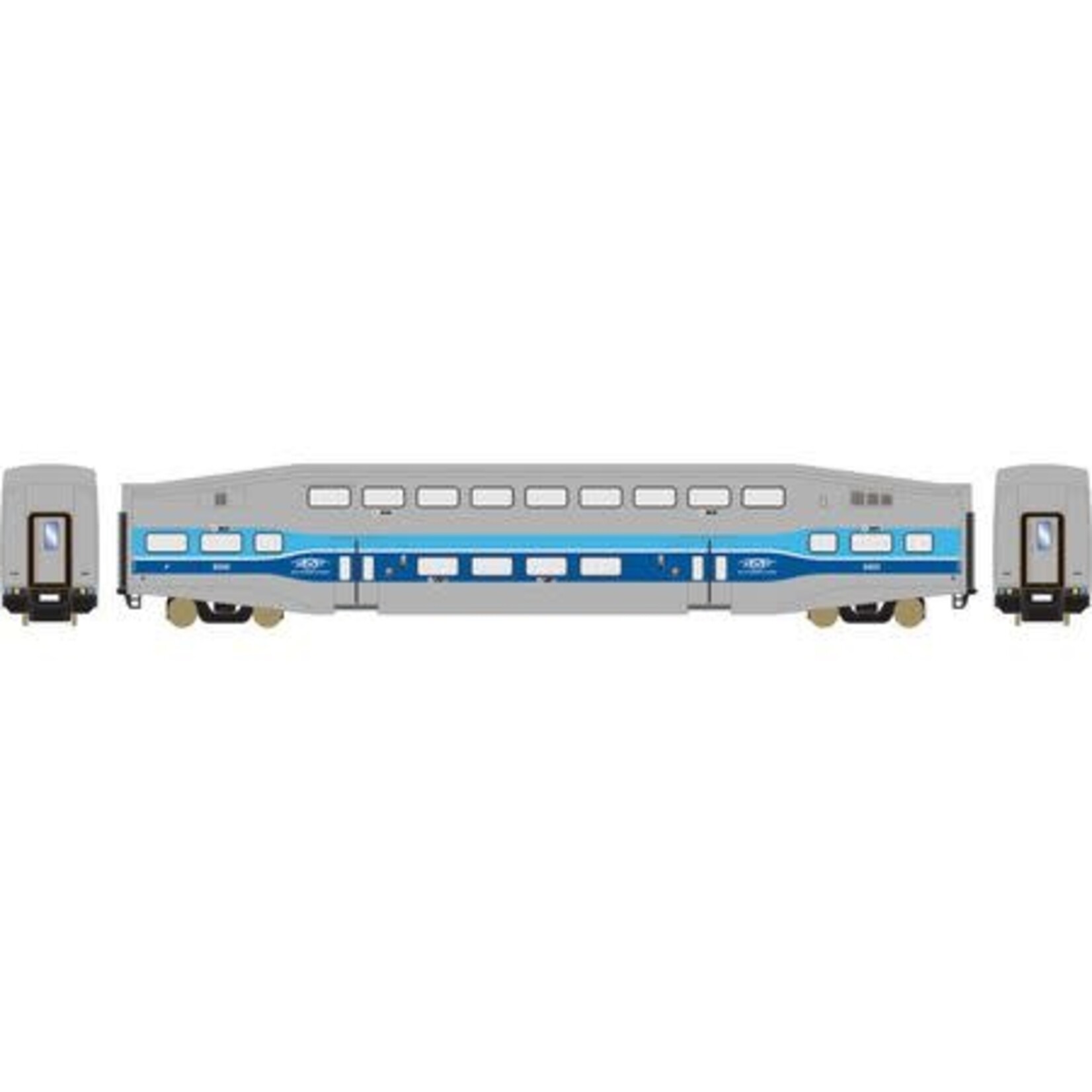 Athearn 25966 HO RTR Bombardier Coach, AMTL 2022