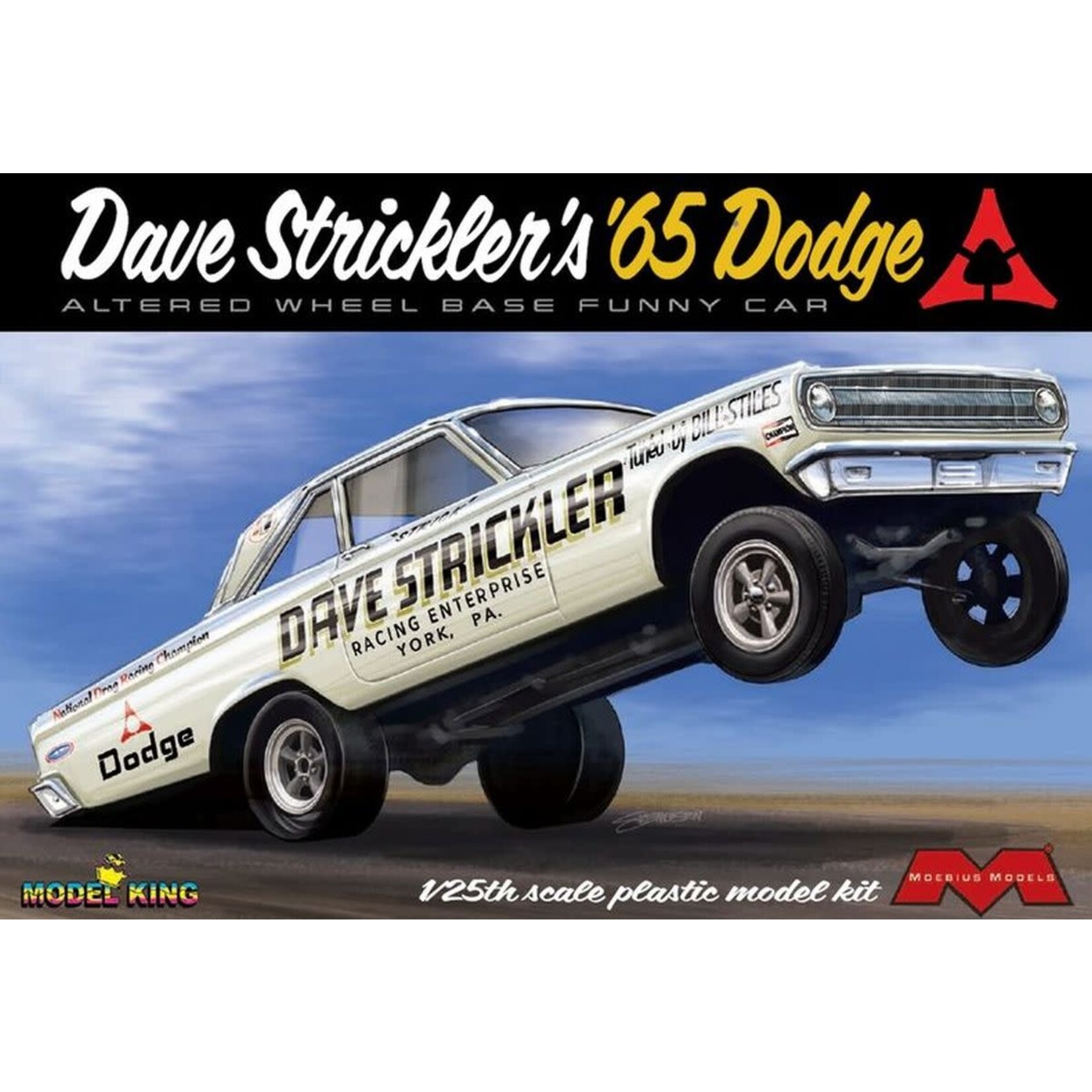 Moebius 2451 Dave Strickler 1965 Dodge Funny Car - Limited