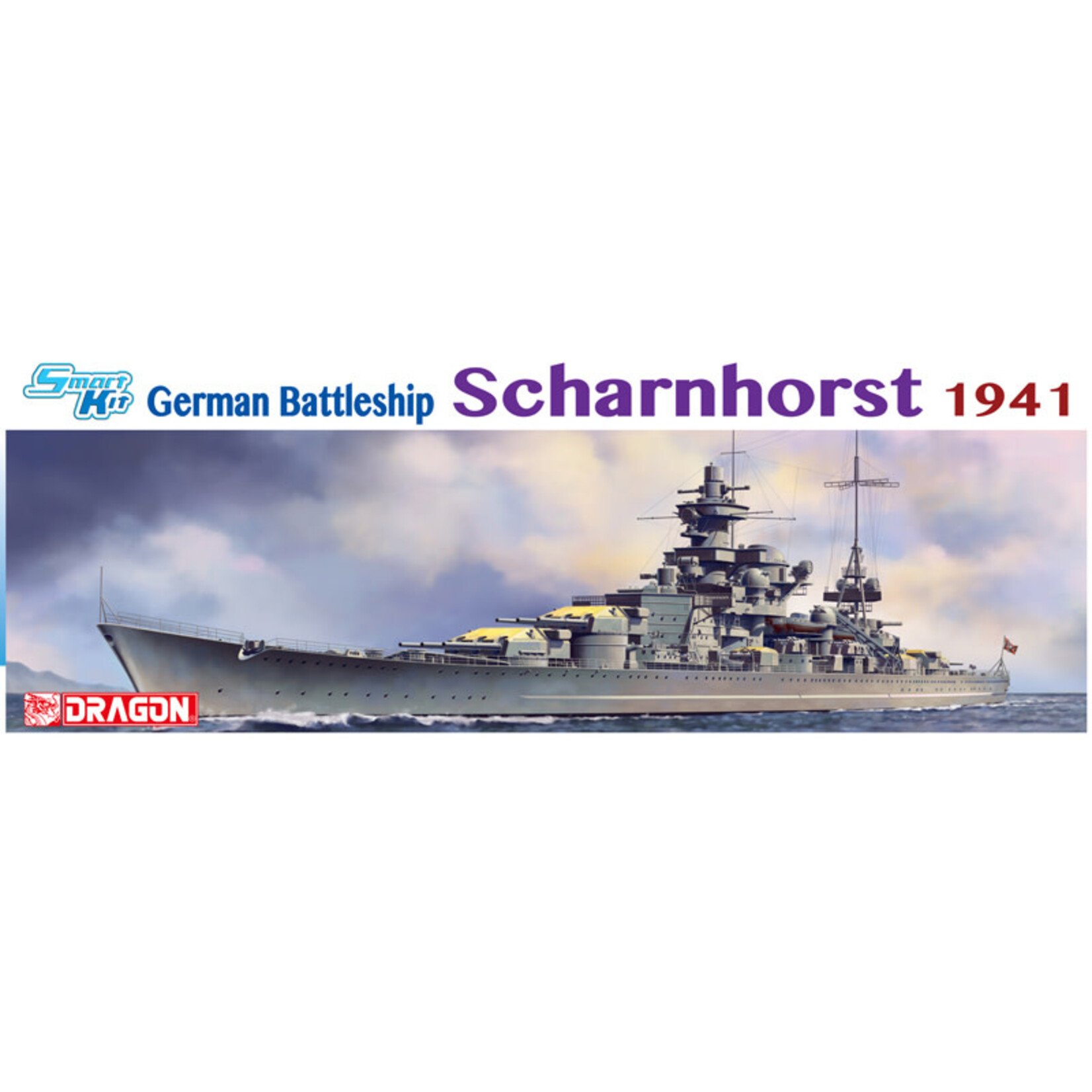 Dragon 1036 1/350 1941 German Scharnhorst Battleship