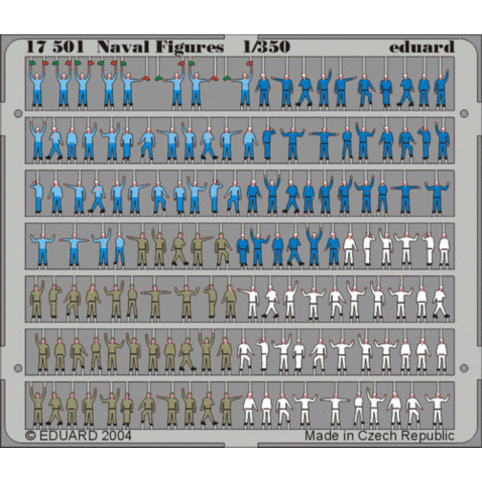 Eduard 17501 1/350 Ship Navy Figures