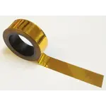 Hobby Tape 55102 1/8" x 25' Gold Metallic Striping Masking Tape (2/pk) Rainbow Tape