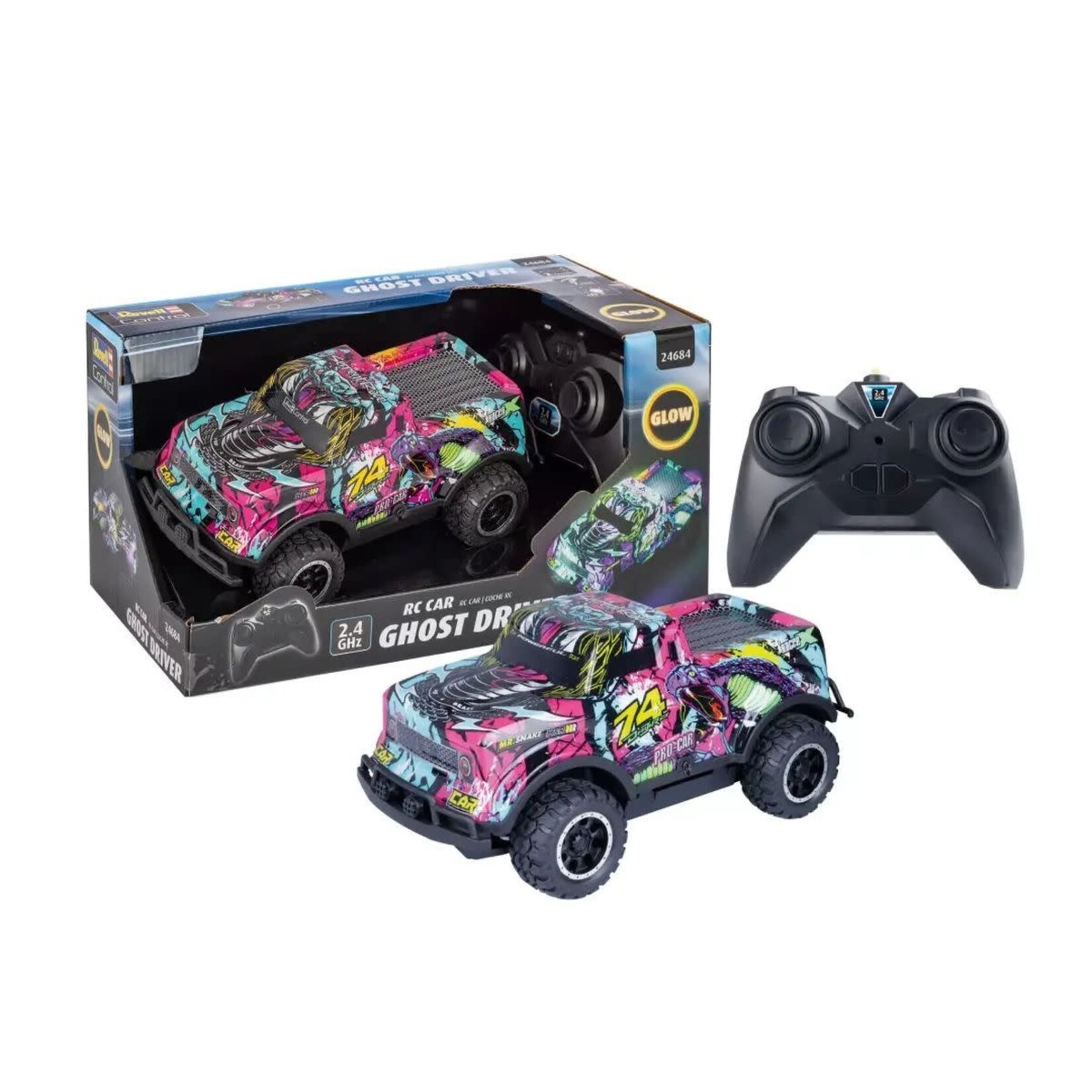 Revell 24684 Ghost Driver Purple Remote Control