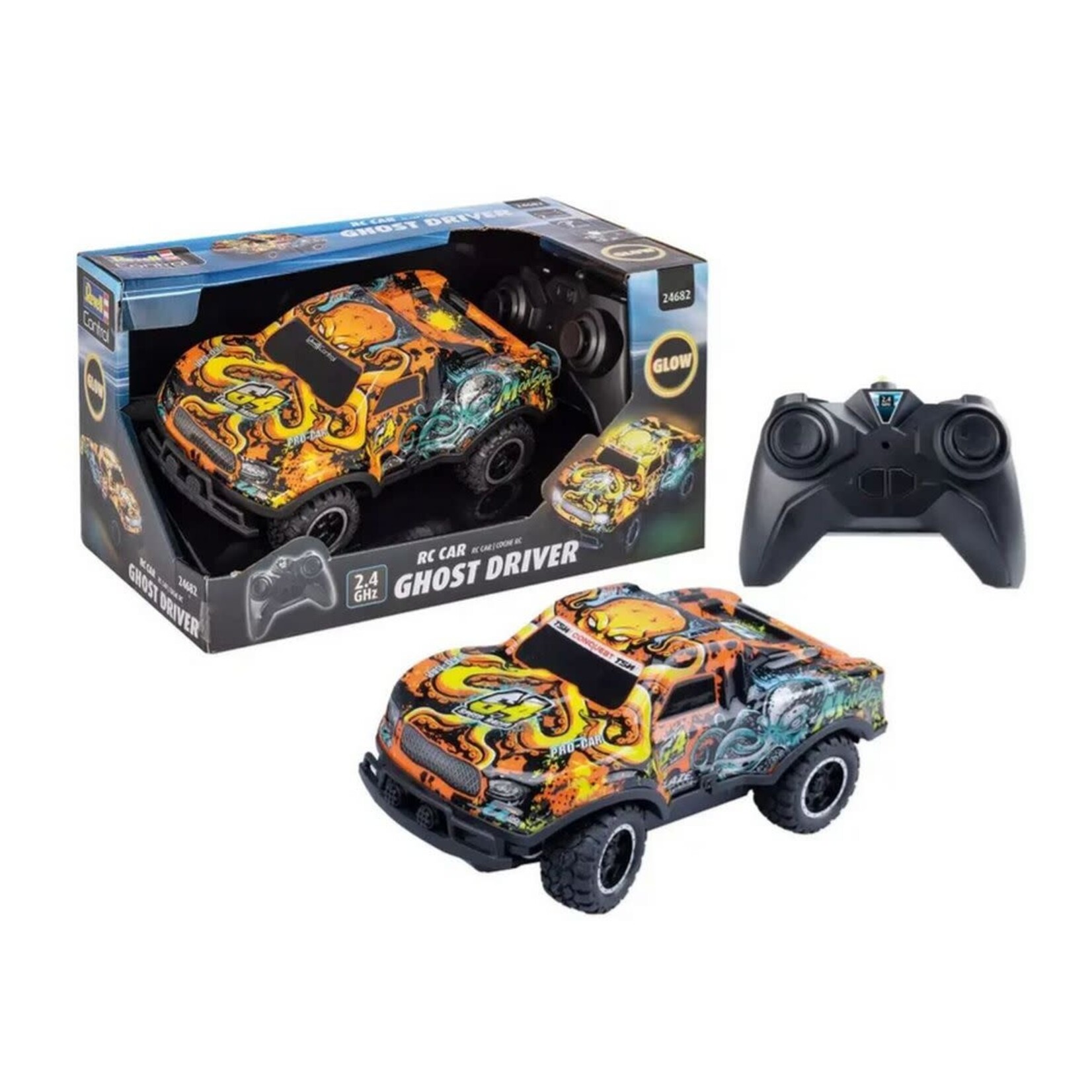 Revell 24682 Ghost Driver Orange Remote Control