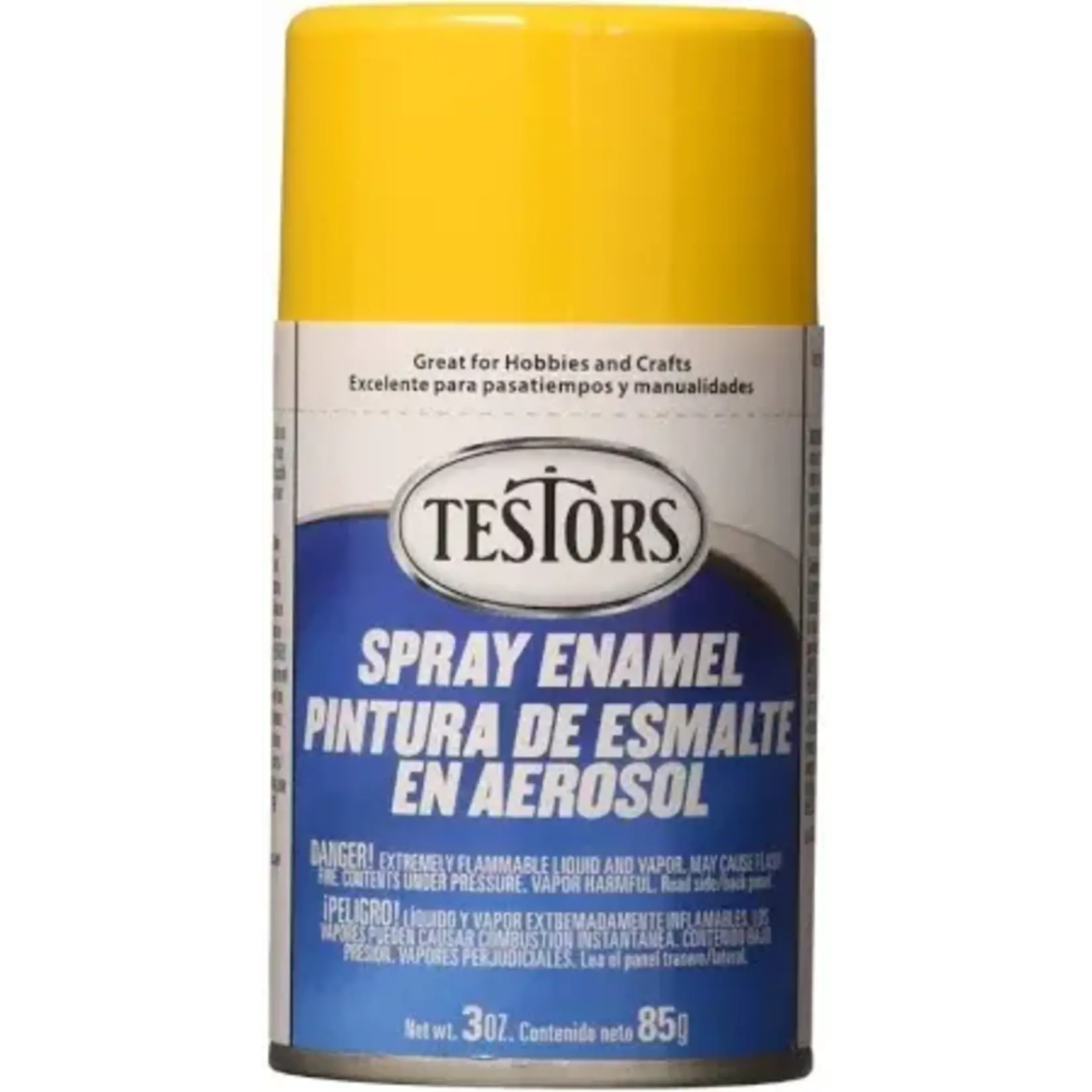 Testors 1214 Gloss Yellow Spray