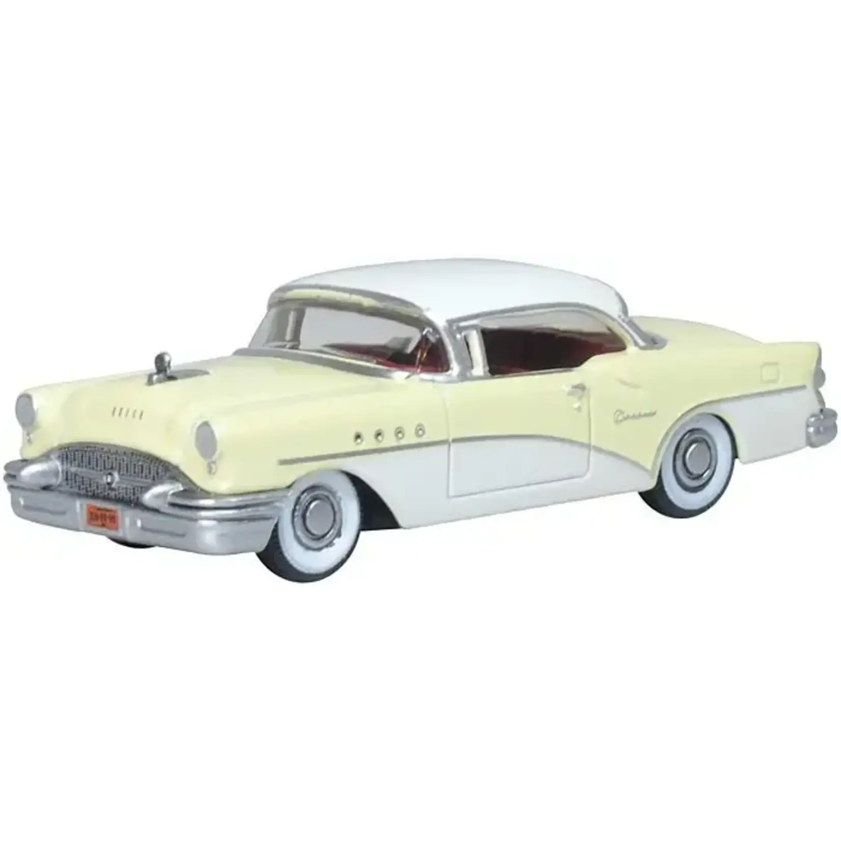 Oxford Diecast 87BC55008 HO 1955 Buick Century Condor Yellow