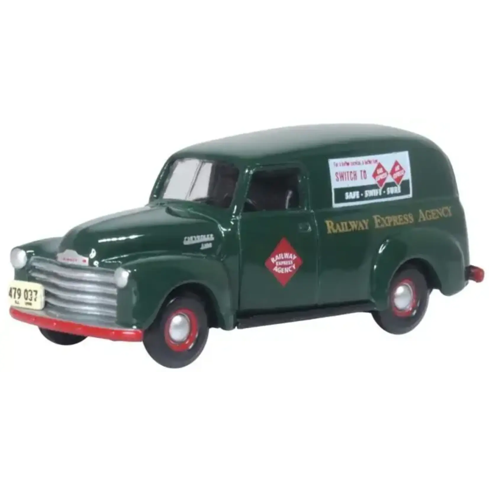 Oxford Diecast 87CV50005 HO 1950 Chev Panel Van REA
