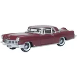 Oxford Diecast 87LC56005 HO 1956 Continental Mark II Dark Red