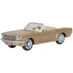 Oxford Diecast 87MU65007 HO 1965 Ford Mustang Convertible Prairie Bronze