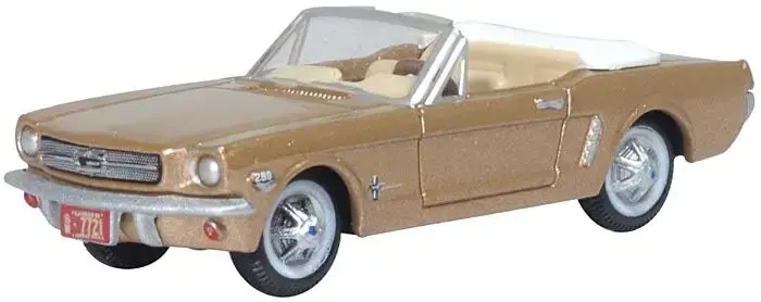 87MU65007 HO 1965 Ford Mustang Convertible Prairie Bronze