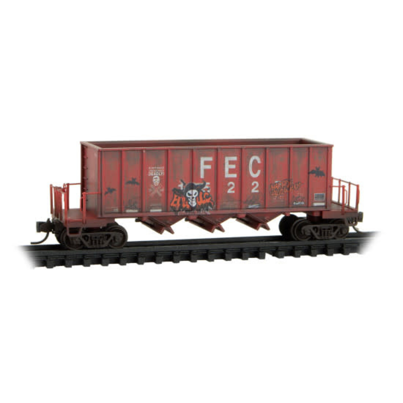 Micro Trains Line 98305079 N FEC Weathered 2 Pack