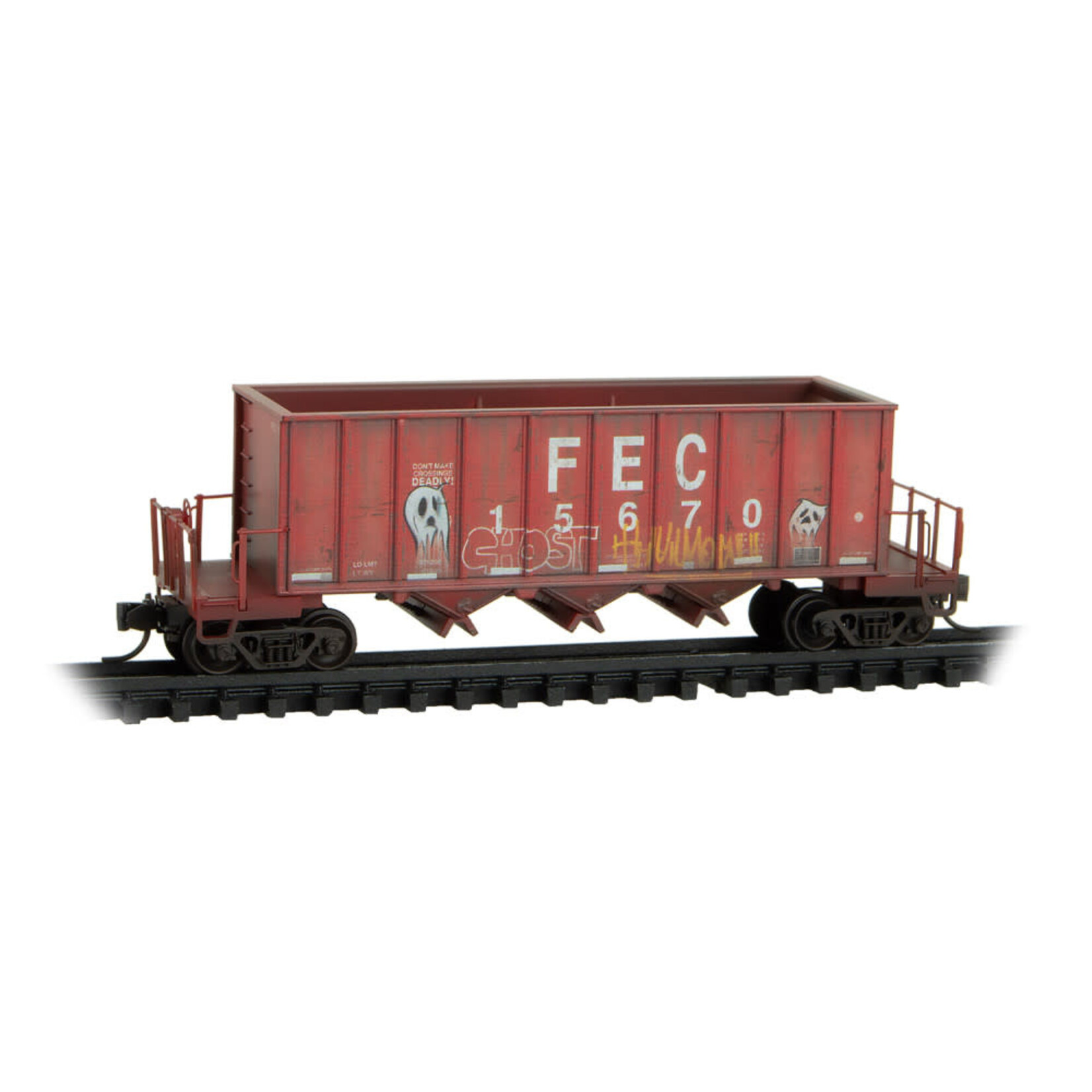Micro Trains Line 98305079 N FEC Weathered 2 Pack