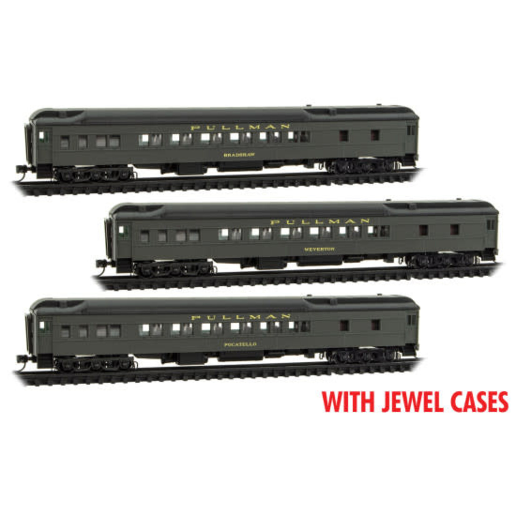 Micro Trains Line 99302251 N UP Heavyweight 3 Pack - FOAM