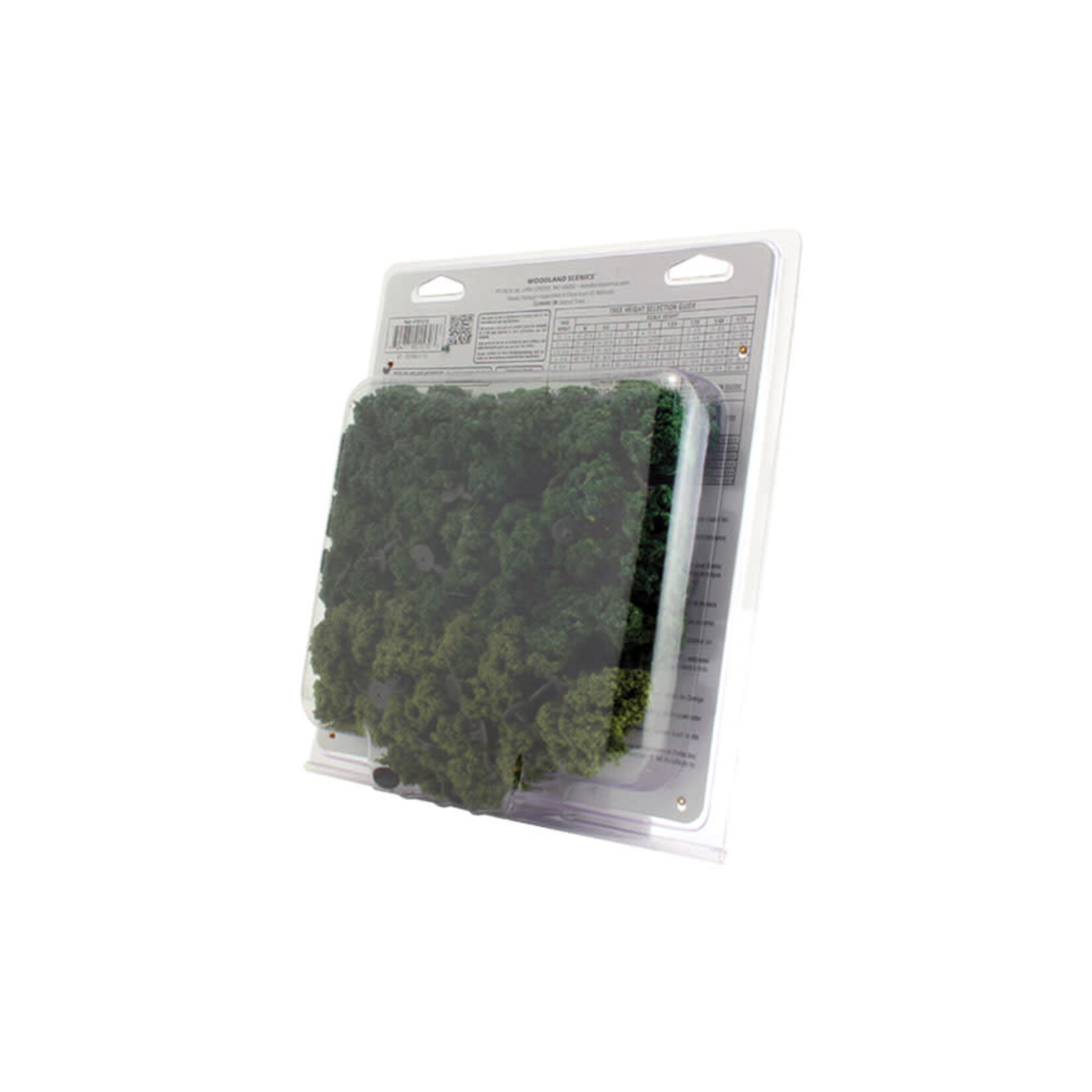 Woodland Scenics 1570 38 Deciduous Trees - Mixed Green Colors