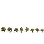 Woodland Scenics 3545 3/4"-1 1/4 Early Light 8 Pack Trees
