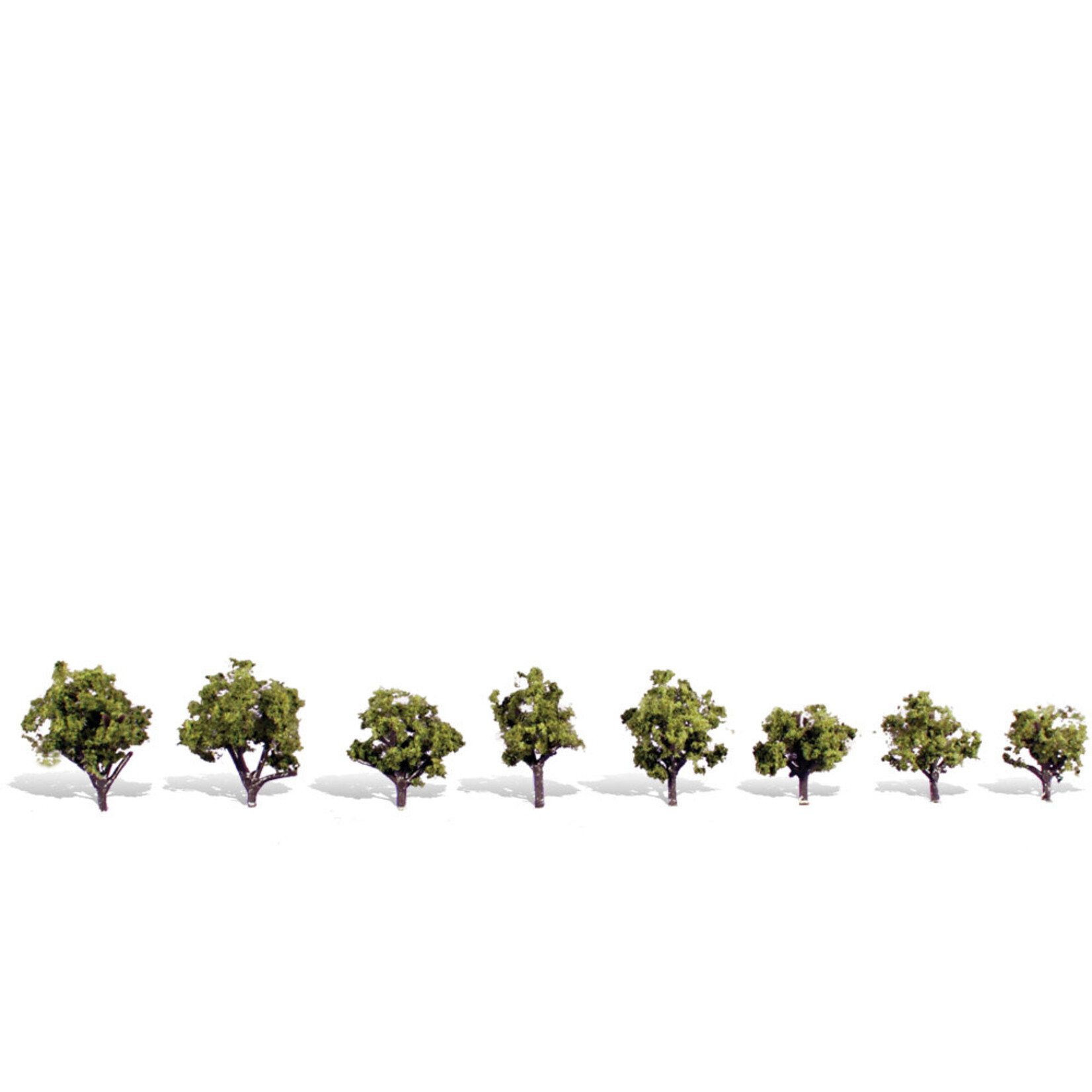 Woodland Scenics 3545 3/4"-1 1/4 Early Light 8 Pack Trees