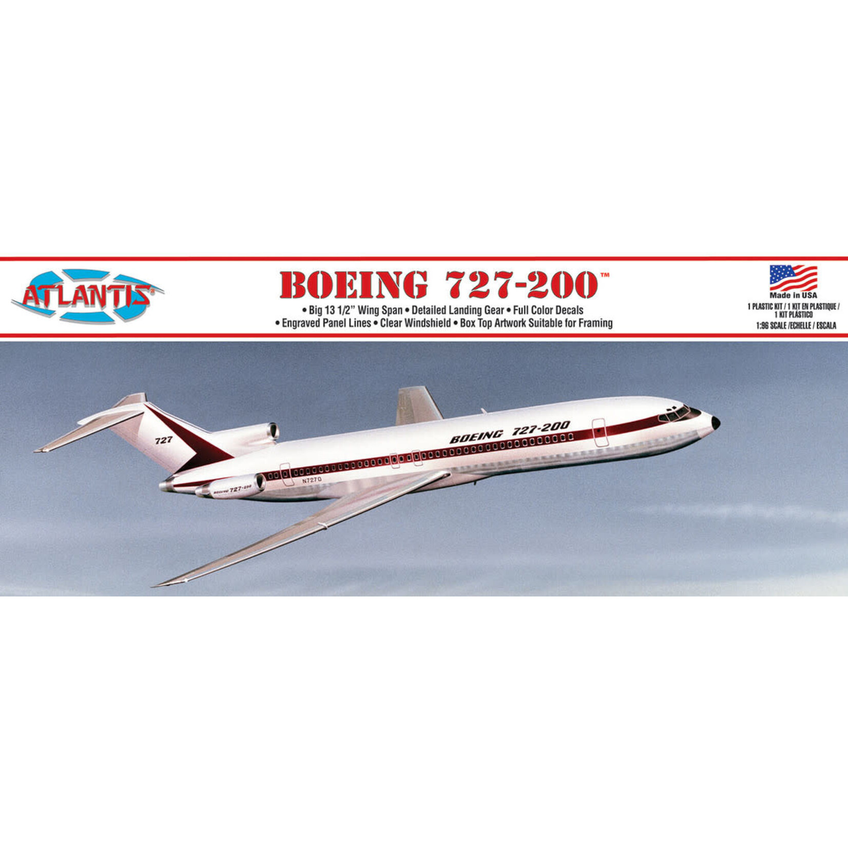 Atlantis 6005 1:96 Boeing 727