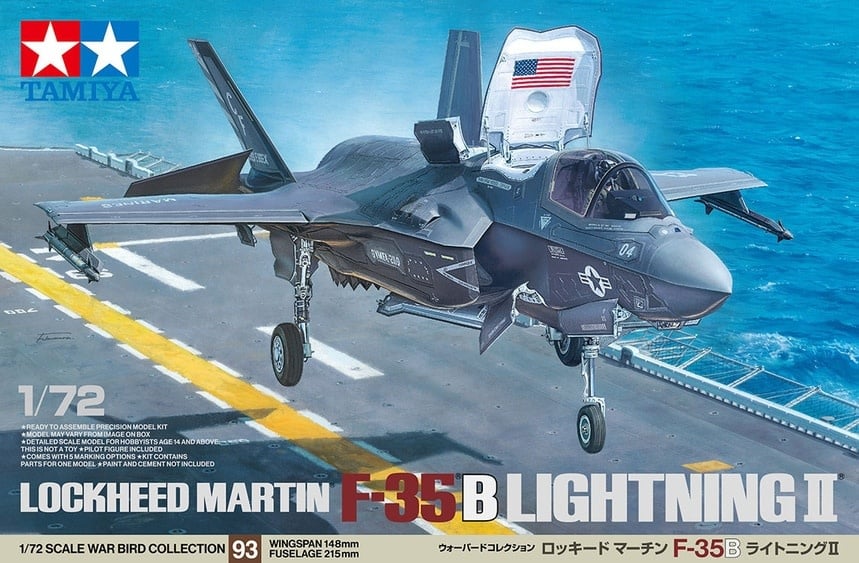 60793 Lockeed Martin F-35B Lightning II 1/72