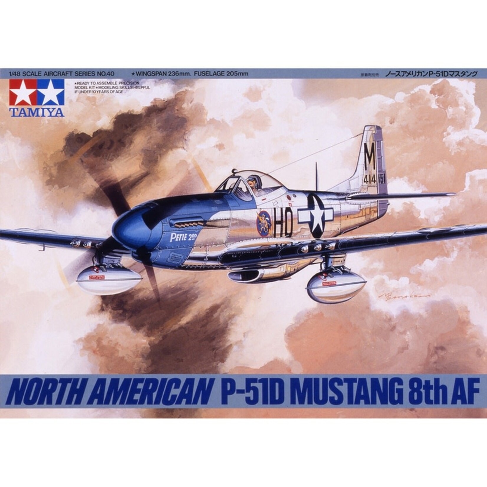 Tamiya 61040 P-51D Mustang  1/48