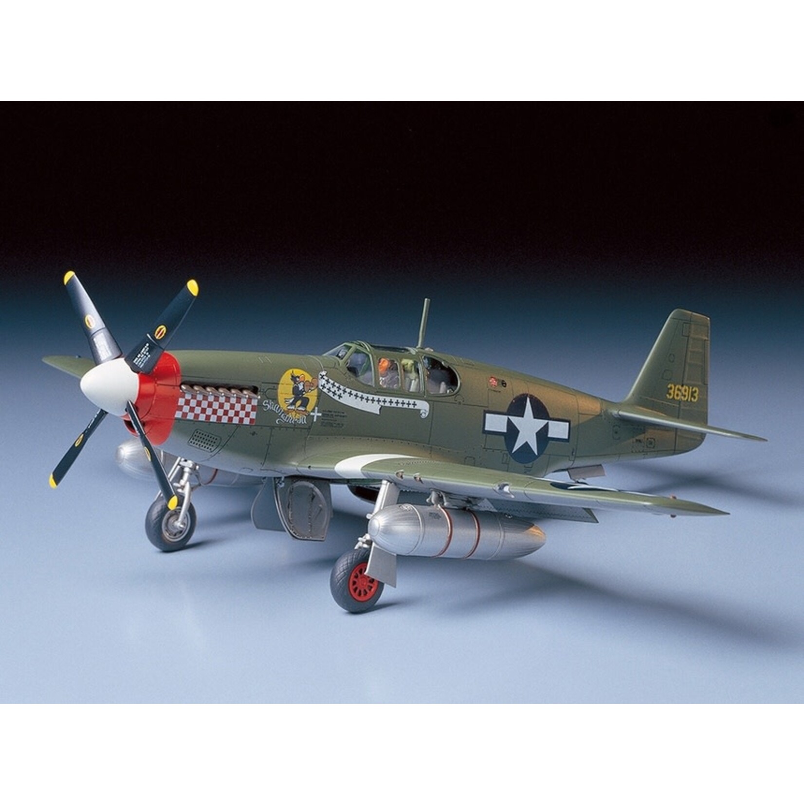 Tamiya 61042 P51B Mustang 1/48