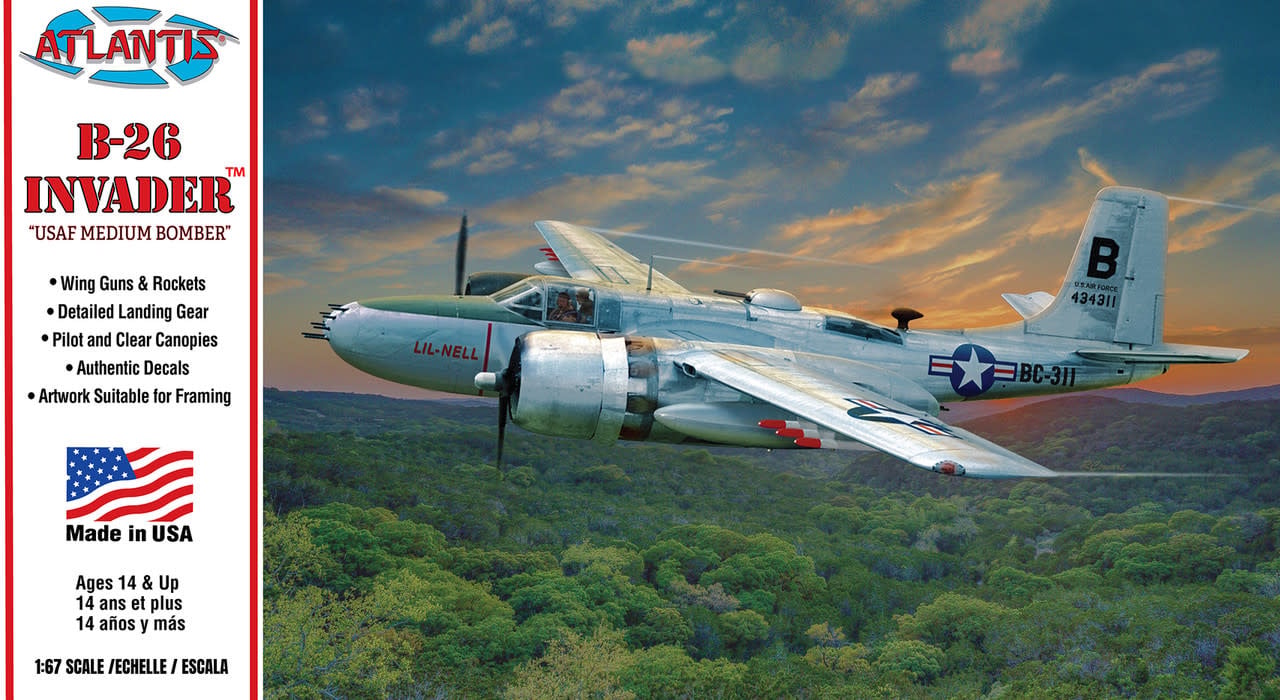 6818 B-26 Invader Bomber 1/67