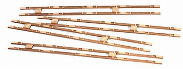 49990920 N 89' Flat Car Wagon Rack Kit - 4pk
