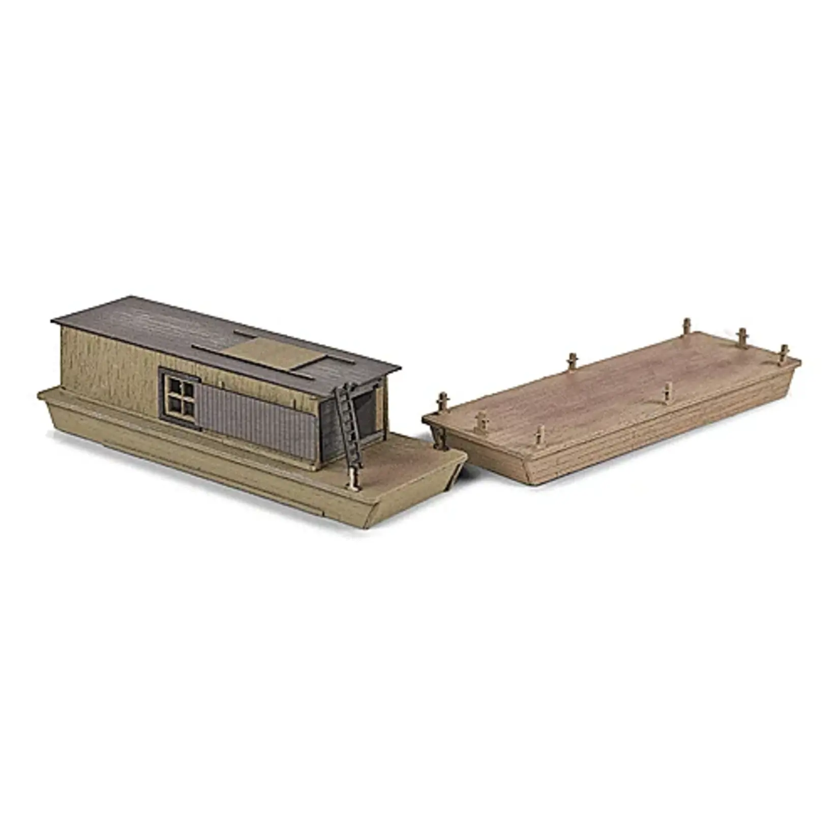 Micro Trains Line 49990955 N Civil War Era Barge Kit