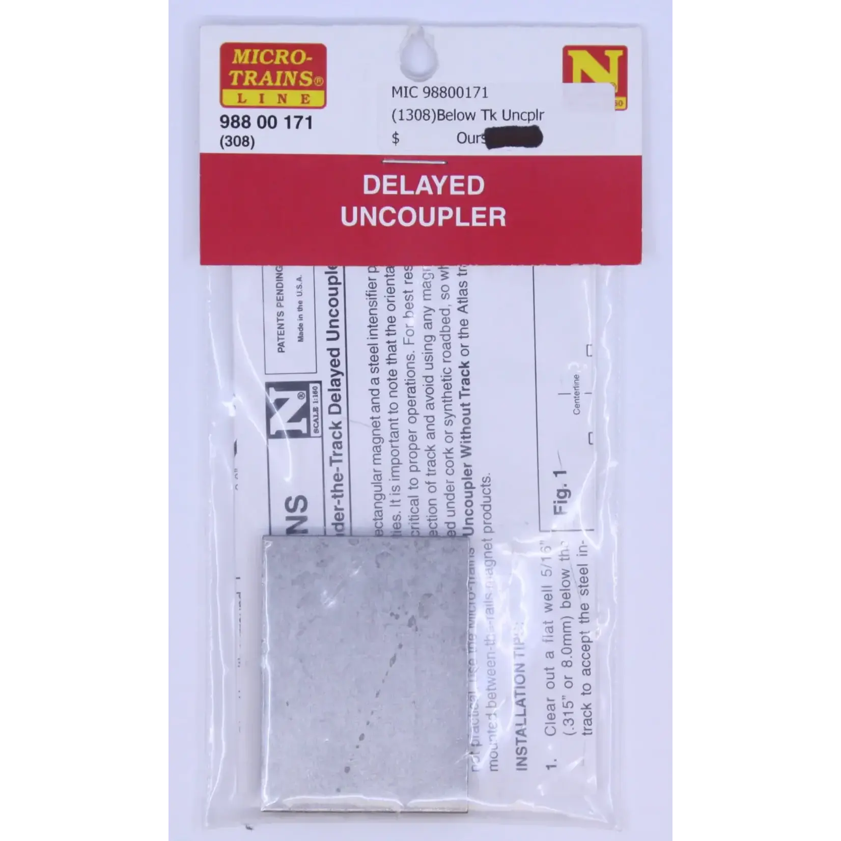 Micro Trains Line 98800171 N Delayed Uncoupler