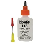 Labelle 113 Knuckle Coupler Lubricant - 1/2oz 14.8mL -- For O & Larger Scale Knuckle Couplers