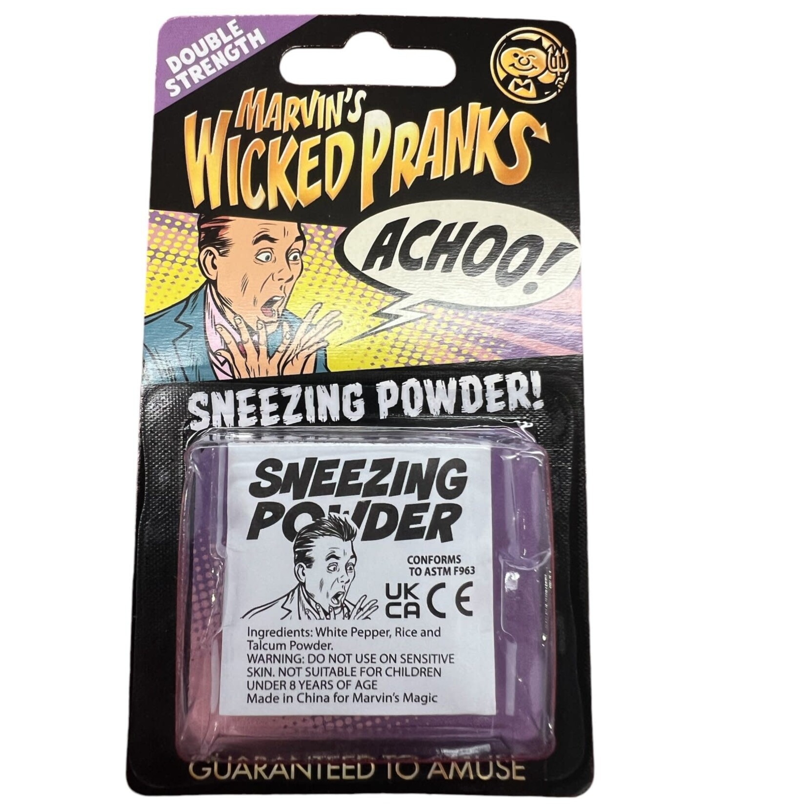 Marvin's Magic Sneezing Powder Mini Wicked Prank