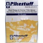 Pikestuff 8112 N Roof Ridge & Corner Trim Sprue