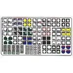 Blair Line 049 N Highway Signs -- Western United States Route Markers w/Number Decals