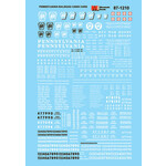 Micro Scale 87-1210 HO Scale - Pennsylvania Railroad Cabin Cars - Cabooses Decals