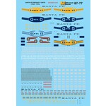 Micro Scale 87-77 HO Scale - Santa Fe PA Diesels (1946-1969) Diesel - PA / PB Decals