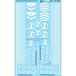 Micro Scale 60-1503 N Scale - Indiana Railroad (INRD) 2nd Generation Diesels Decals