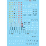 Micro Scale 60-228 N Scale - Freight Car Graffiti and Haz Mat Placards Decals